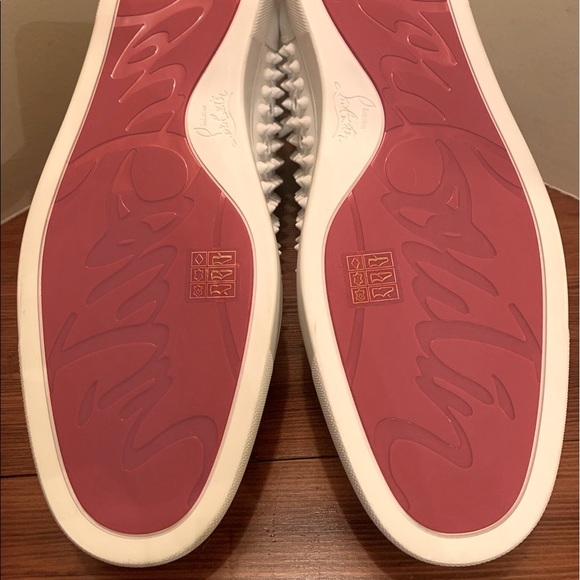 Christian Louboutin Louis Flat Calf Spikes EU 45.5 - Picture 4 of 12